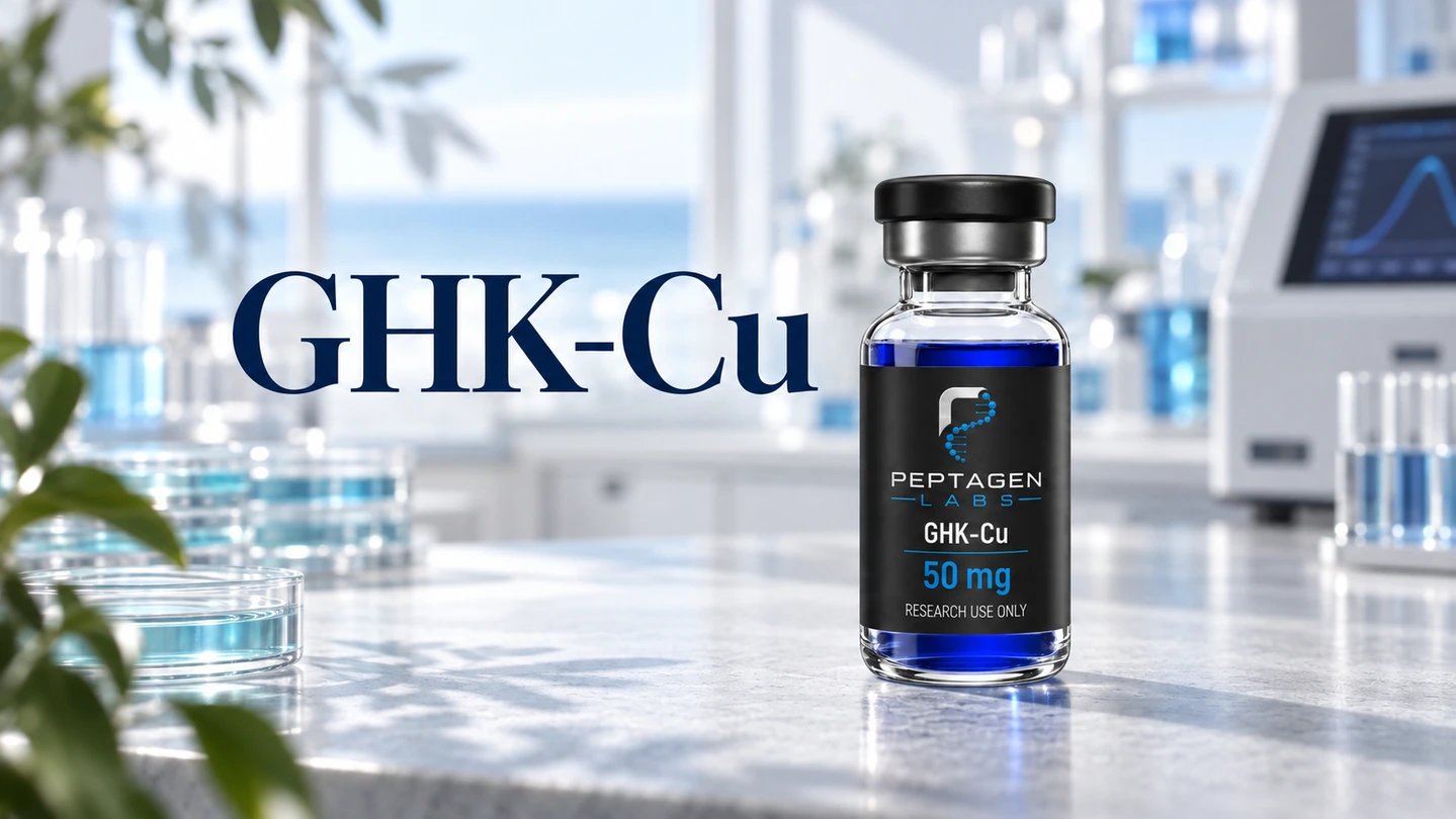 GHK-Cu : le peptide de cuivre dans la recherche anti-âge